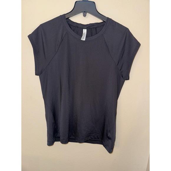 Athleta Tops - Athleta Allyson‎ Felix Legend Black Short Sleeve Tee Size Extra Large